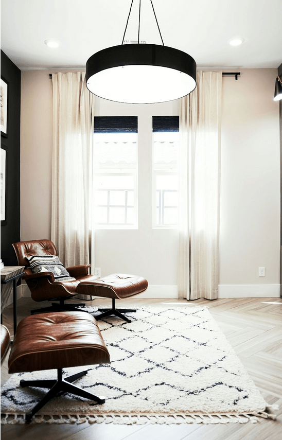 Cortinas largas para el salón